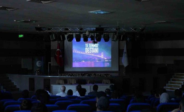 KBÜ’de  "Zaferin Adı Türkiye" temasıyla 15 Temmuz anma programları düzenlendi