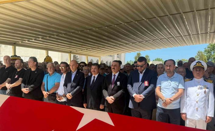 Kıbrıs Gazisi Yılmaz Dereli askeri törenle son yolculuğuna uğurlandı