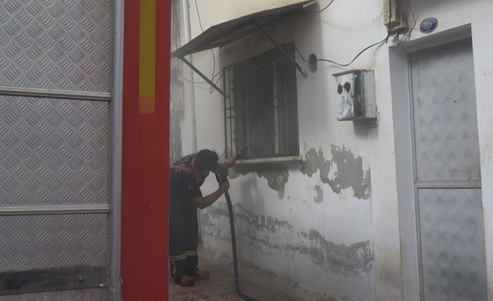 Kilis’te evde çıkan yangın kısa sürede söndürüldü