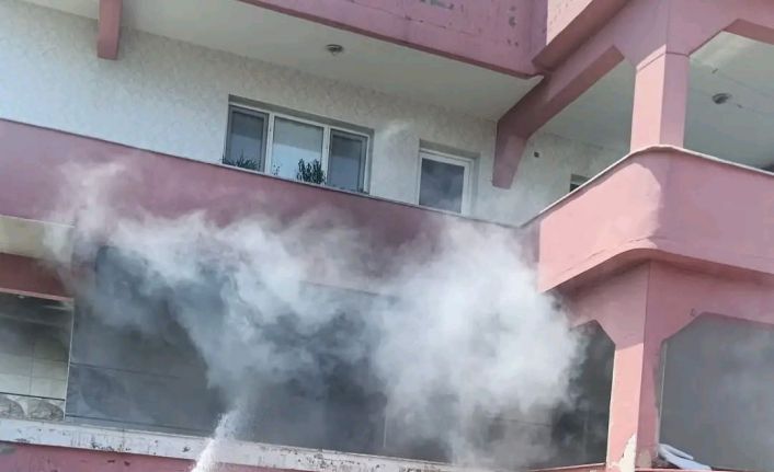 Kırıkhan’da ev yangını