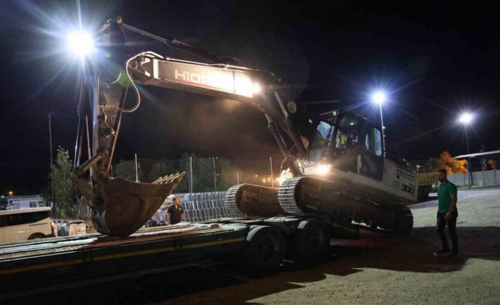 Kırıkkale Belediyesi, orman yangınına müdahale için ekip sevk etti