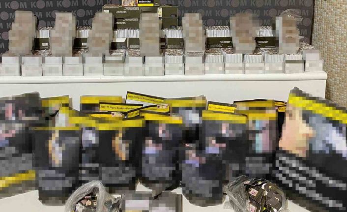 Kırıkkale’de "kaçak tütün" operasyonu: Binlerce makaron ele geçirildi