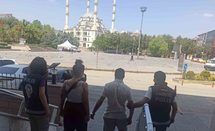 Kırıkkale’de uyuşturucu operasyonunda 2 tutuklama