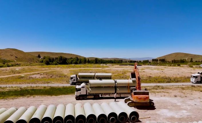 Kırklartepe Barajı sulama inşaatında çalışmalar devam ediyor