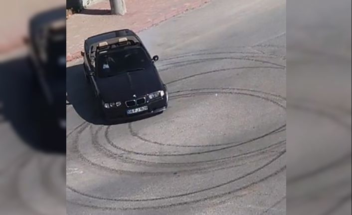 Kırşehir’de drift atan sürücüye 46 bin TL ceza