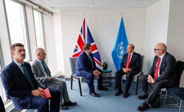 KKTC Cumhurbaşkanı Tatar, İngiltere’nin Avrupa ve Kuzey Amerika’dan Sorumlu Devlet Bakanı Doughty ile görüştü