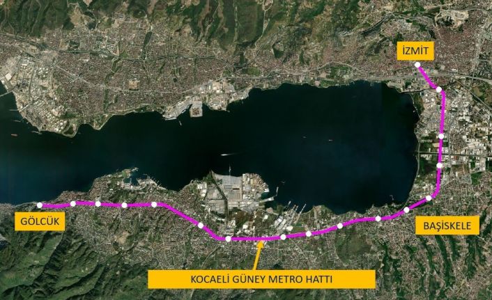 Kocaeli’de güney metro hattı için proje ihalesi 30 Temmuz’da yapılacak