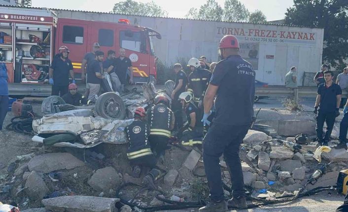 Kocaeli’deki feci kazada hayatını kaybedenlerin kimlikleri belli oldu