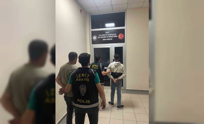 Kocaeli’nde 6 milyon 850 bin TL’lik hırsızlık: 3 şüpheli yakalandı