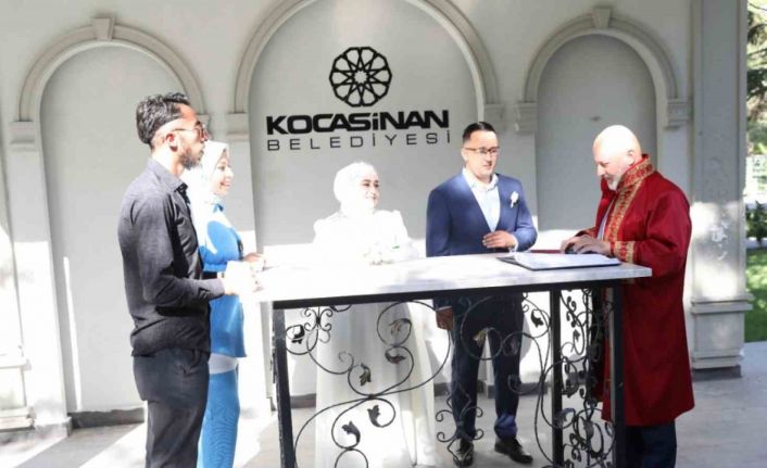 Kocasinan’da ‘07.07.2025’ tarihinde 25 nikah kıyıldı