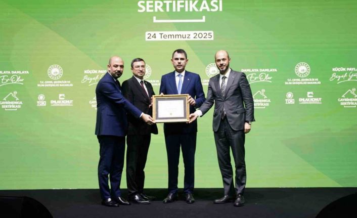 Konutta Gayrimenkul Sertifikası dönemi: Bakan Kurum, projenin detaylarını anlattı