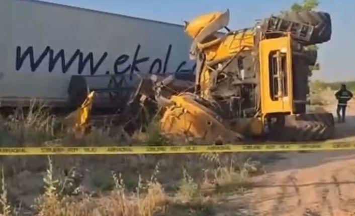 Konya-Aksaray yolunda feci kaza: 1 ölü, 1 yaralı