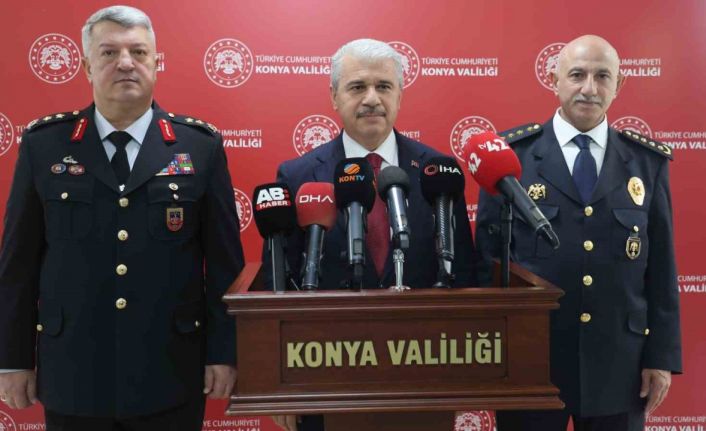 Konya’da huzur ve güven ortamının muhafazasına yönelik çalışmalar sürüyor