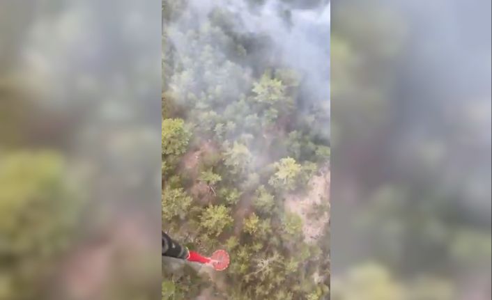 Konya’daki orman yangınına müdahale sürüyor