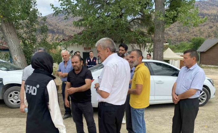 Köprücek köyünde sulama göledi için ilk adım atıldı