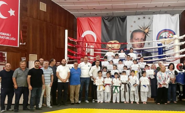 Körfez’de kuşak sınavı yapıldı