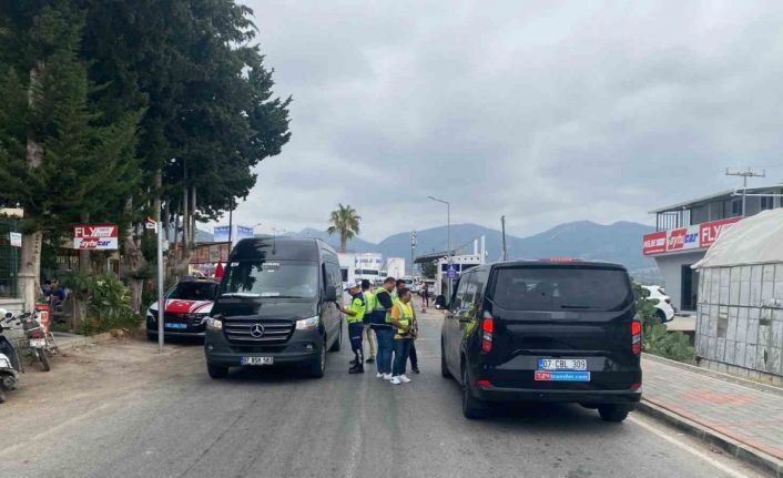 Korsan taşımacılık denetiminde 20 araca ceza yazıldı