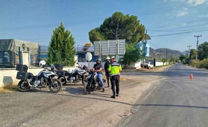 Köşk’te kurallara uymayan 6 sürücüye para cezası