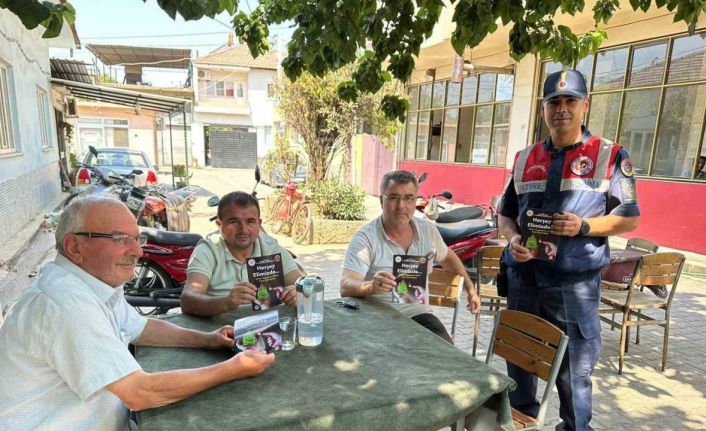 Köşk’te vatandaşlar yangınlara karşı uyarıldı