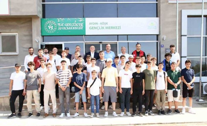 Köşk’ten 38 genç, Çanakkale Kültür ve Tarih Kampı’na uğurlandı