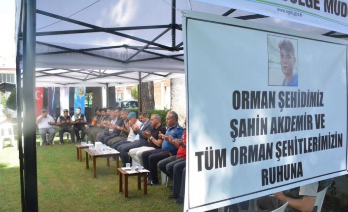 Köyceğiz’de orman şehidi Akdemir için lokma hayrı yapıldı