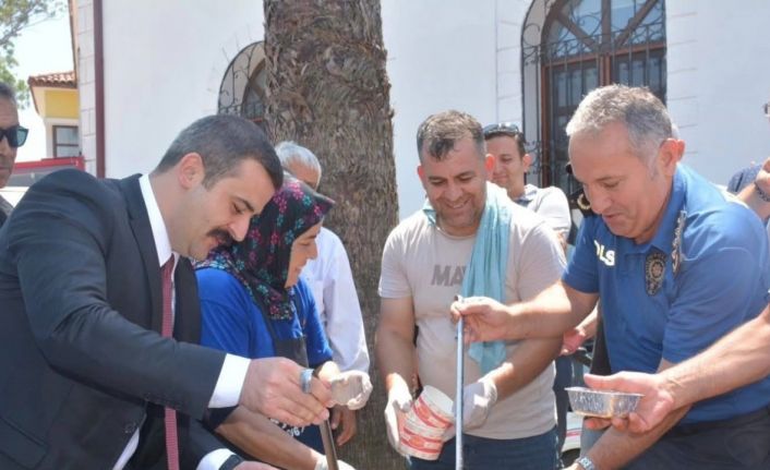 Köyceğizliler dualar ve ikramlarla şehitleri yad etti