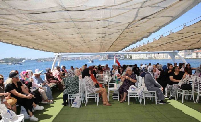 Küçükçekmece Belediyesi’nden kadınlara özel Boğaz turu