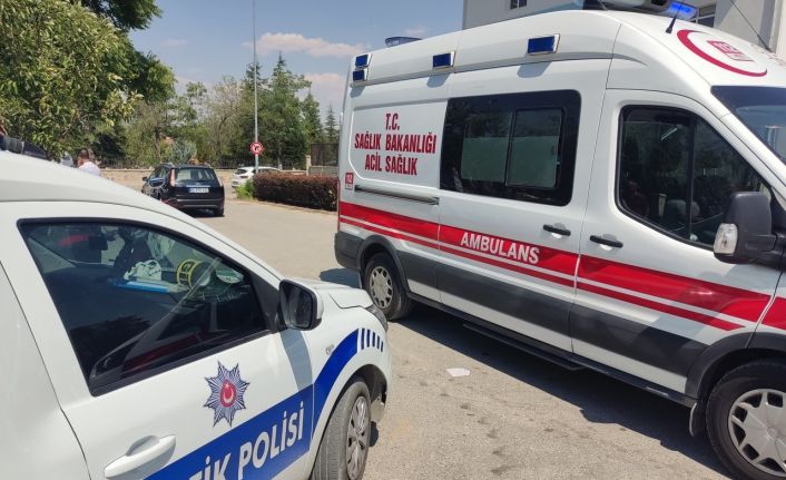 Kulu’da elektrikli bisiklet ile otomobil çarpıştı: 1 yaralı