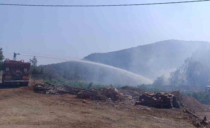 Kumluca’da makilik yangını 7 dakikada müdahale ile kontrol altın alındı