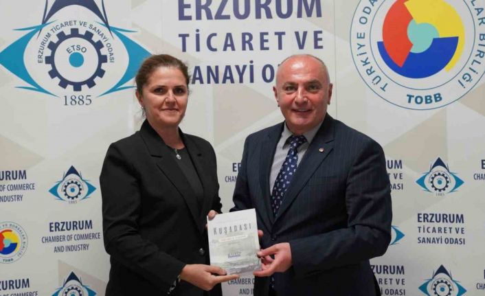 Kuşadası Kadın Girişimciler Kurulu Başkanı Zeytin’den Başkan Özakalın’a ziyaret