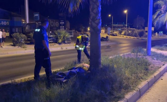 Kuşadası’nda alkollü sürücünün çarptığı yaya hayatını kaybetti... Feci kaza kamerada