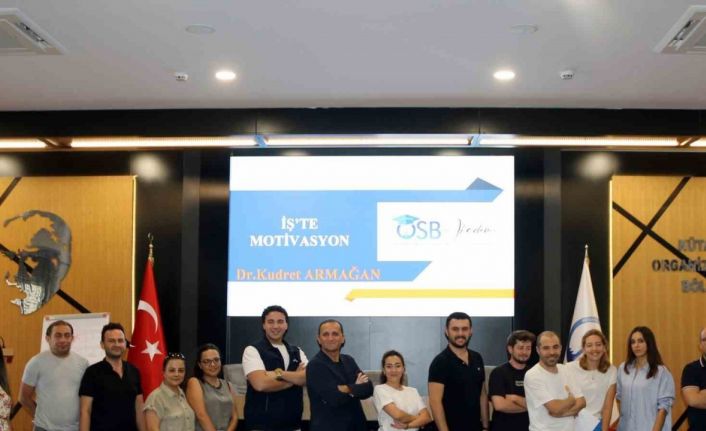 Kütahya OSB Akademi’de "İşte Motivasyon" eğitimi düzenlendi