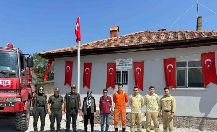 Kütahya’da yenilenen yangın ilk müdahale ekip binası hizmete girdi