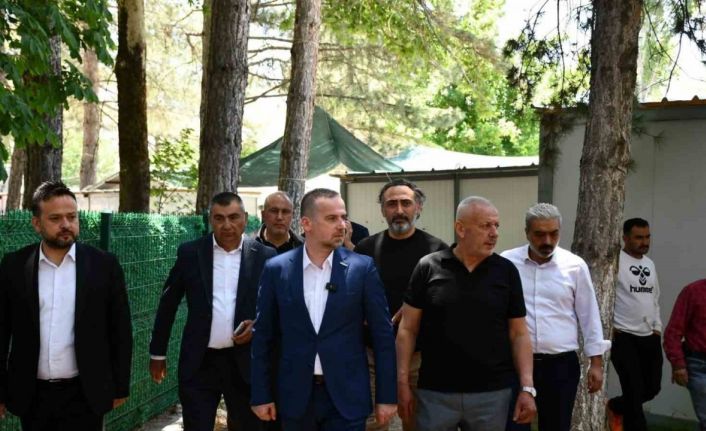 MAGİNDER heyeti Doğanşehir’de esnaf ve vatandaşlarla buluştu