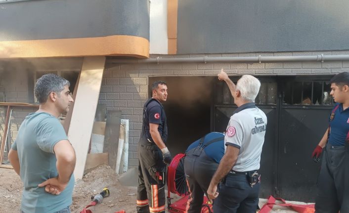 Malatya’da depo yangını