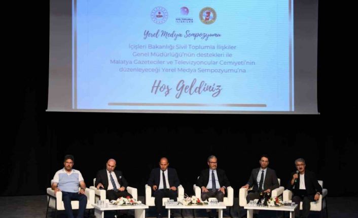 Malatya’da yerel medya sempozyumu düzenlendi