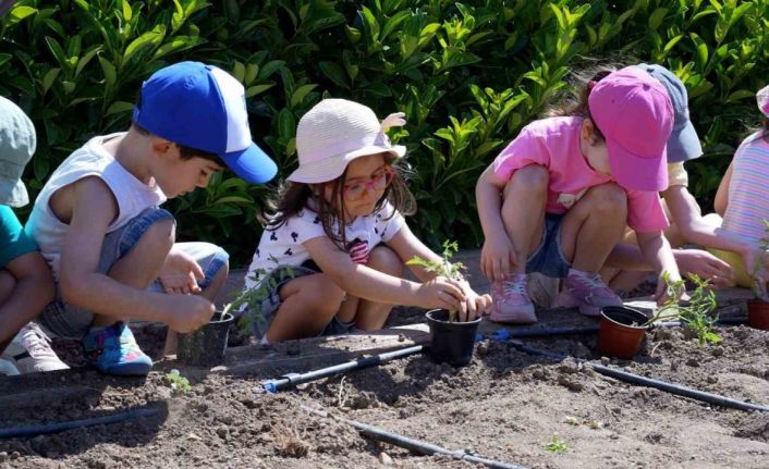 Maltepe Çocuk Tarım Parkı minik ziyaretçilerini ağırladı