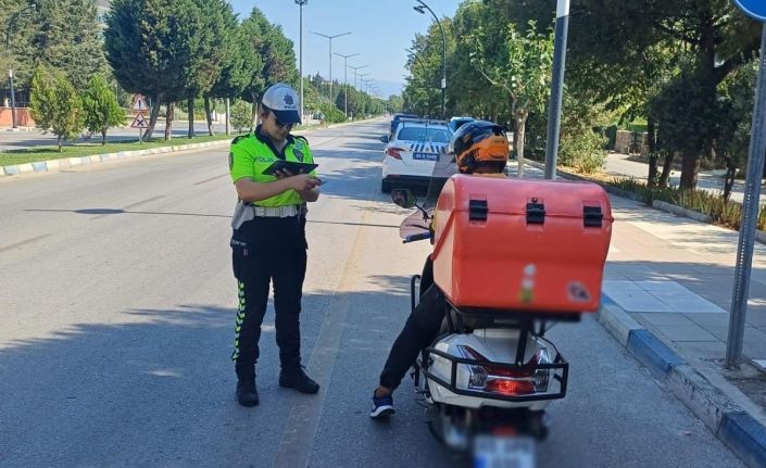Manisa’da motosiklet denetiminde 3 milyon lirayı aşkın ceza kesildi