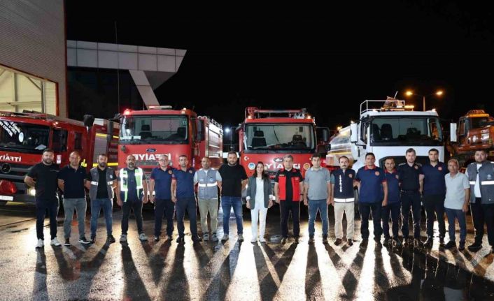 Manisa’daki orman yangınına Sakarya’dan destek