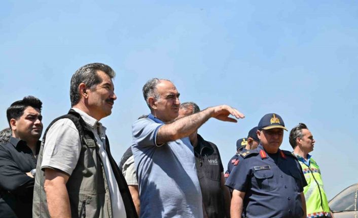 Manisa’daki orman yangınlarıyla yoğun mücadele devam ediyor