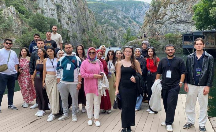 Manisalı gençler ‘Yeşil Adımlar Projesi’ ile yurt dışına açıldı