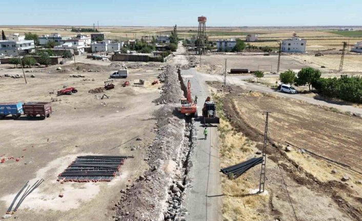 Mardin’de bir mahalle daha atıksu altyapısına kavuşuyor