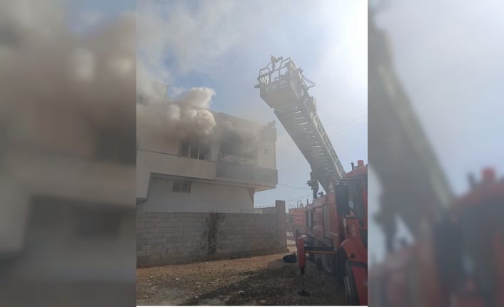 Mardin’de müstakil evde çıkan yangın söndürüldü