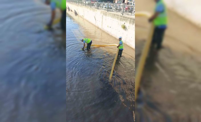 Marmaris’teki dereler temizlendi