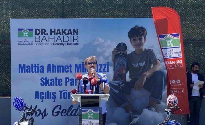 Mattia Ahmet Minguzzi’nin ismi Bahçelievler’de bir parkta yaşatılacak