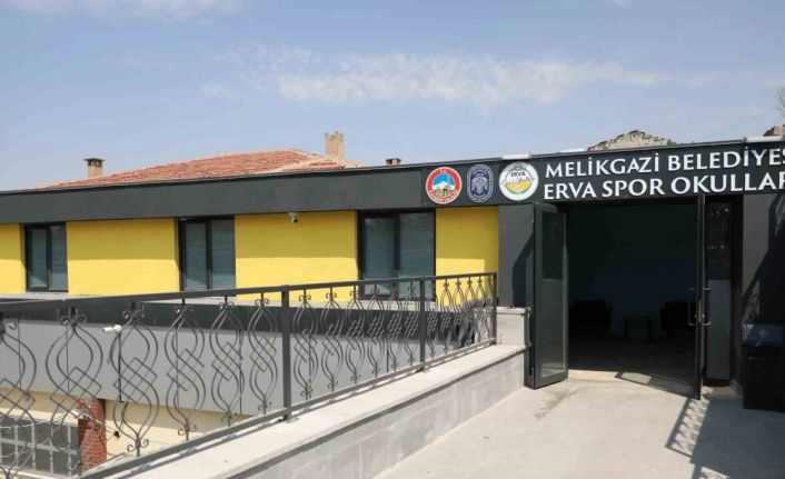 Melikgazi Belediyesi ERVA Spor Okulu açılıyor