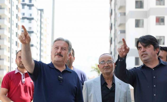 Melikgazi’de kentsel dönüşüm çalışmaları hız kesmeden devam ediyor