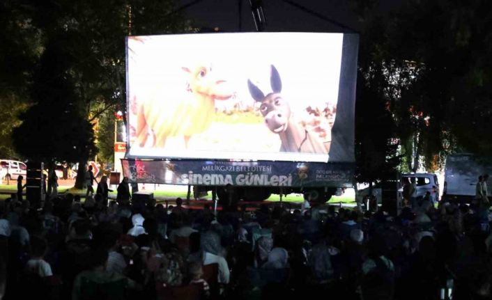 Melikgazi’de ’Sinema Günleri’ yoğun ilgi gördü