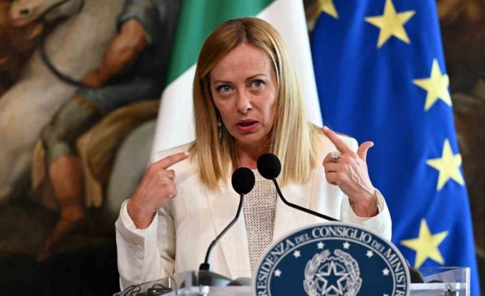 Meloni: "Filistin devletinden yanayım ama devlet kurulmadan önce tanınmasından yana değilim"