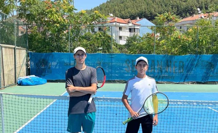 Menteşe’de tenis heyecanı sona erdi